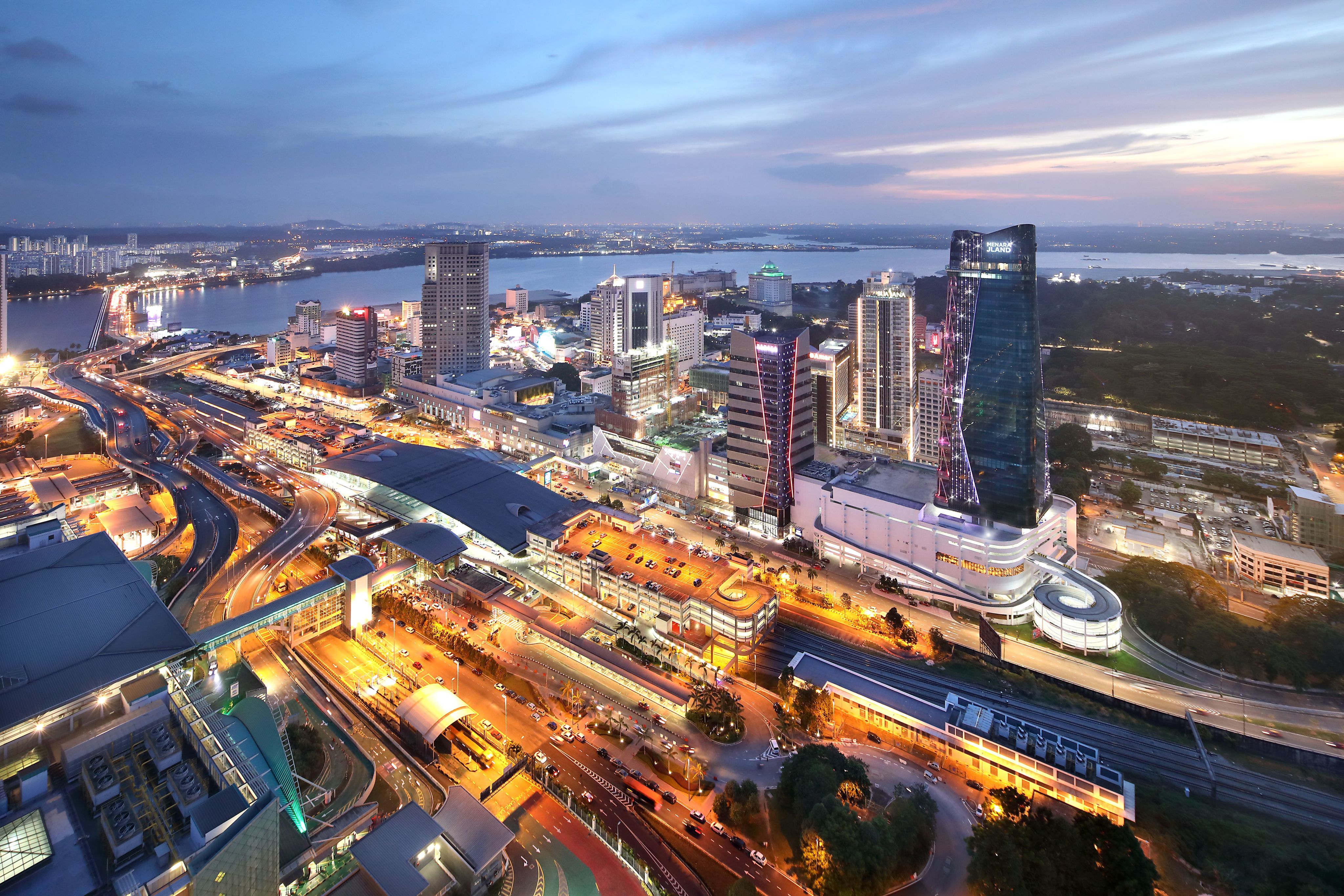 Johor Bahru skyline