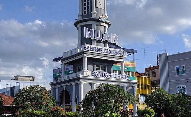Muar riverfront